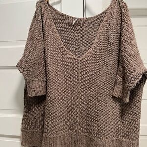 Free People Slouchy Knit sweater